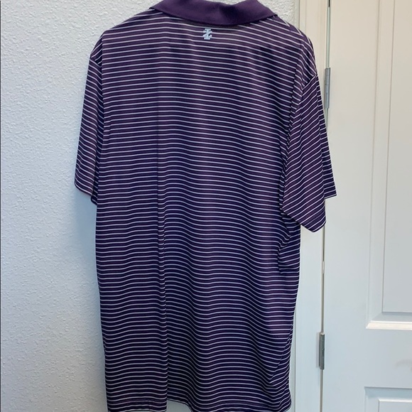 Izod business casual golf shirt purple xl - Picture 3 of 3